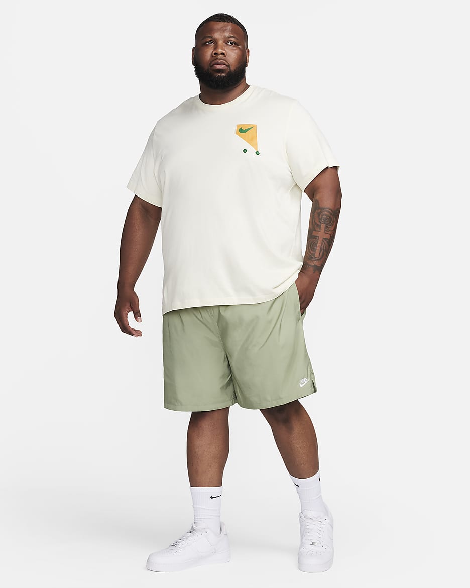 Mens woven shorts nike online